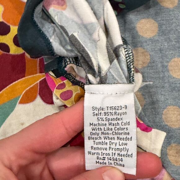 Johnny Was Kimbra Favorite Long Sleeve Swing Top - Picture 8 of 9